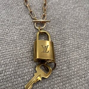 Louis Vuitton Gold Padlock
